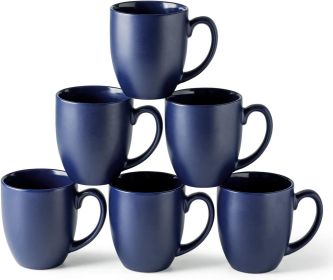 16oz Coffee Mugs Set of 6, Large Ceramic Coffee Mugs for Men, Women, Dad, Mom, Modern Coffee Mugs With Handle For Tea,Latte,Cappuccino